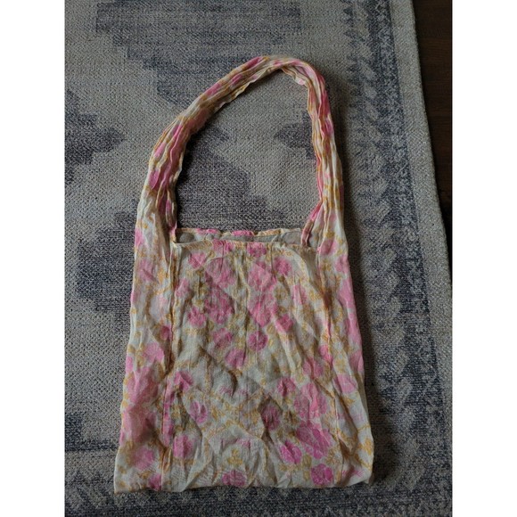 Free people See Through Pink And Cream Crossbody Bag - Picture 4 of 12